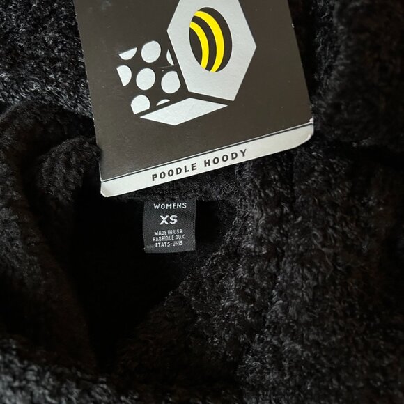 MOUNTAIN HARDWEAR Poodle Hoody Shaggy Fleece Pullover Sweater Jacket XS ~ NWT! - Picture 4 of 6